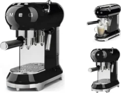 SMEG Espresso Kaffeemaschine Schwarz ECF01BLEU -Bosch Verkäufe 976d9600d2ad172e54087294f29234e5