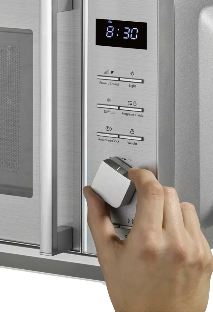 Caso M 20 Cube Ceramic Mikrowelle Silber 20L 800W LED-Display Kindersicherung 6 Caso M 20 Cube Ceramic Mikrowelle Silber 20L 800W LED-Display Kindersicherung – Bild 4