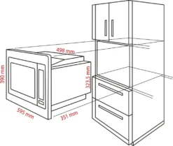 Bomann 3in1 Einbau-Mikrowelle Mit Grill Und Heißluft, 25 L Garraum, 8 Automatikprogramme, Auftaufunktion, Inkl. Grillrost Und Drehteller (Ø 27 Cm), 900 Watt, Edelstahl, MWG 3001 H EB -Bosch Verkäufe 991a88b934fad20b7218ce73b5f496f1