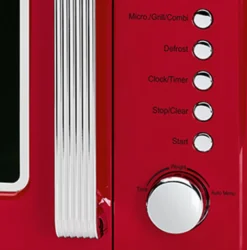 Clatronic MWG 790 2in1 Mikrowelle Retro-Design, 700 W Mikrowellenleistung, 1000 W Grillleistung, 20 L Garraum, Timerfunktion, Kindersicherung -Bosch Verkäufe 99f15d3e81e64ba88ff8ff5d1c1a0c02