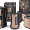Bestron Filter-Kaffeemaschine Für 8 Tassen Kaffee, Inkl. 1L Thermokanne + Toaster Mit 2 Röstkammern + Wasserkocher Mit 360° Basis, Vorteilspaket Der Copper Collection, Farbe: Kupfer -Bosch Verkäufe 9bc57368522eaa10a636547ab5c3b182