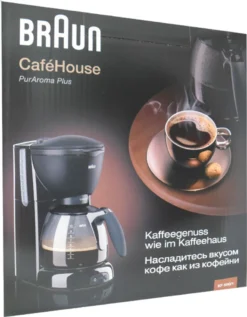 BRAUN Kaffeemaschine KF 560/1 Schwarz -Bosch Verkäufe 9cb477c3834a28ea7bb70b64b110c091