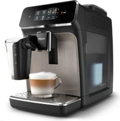 PHILIPS CAFT2235 / 40 / PHI - Automatische Espressomaschine Mit Mahlwerk - 3 Getränke - LatteGo - Touchscreen - Zinkbraun -Bosch Verkäufe 9e9b2751e1e65203297dde2ce99b52ab