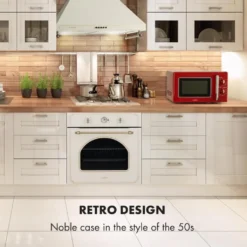 Caroline Mikrowellen-Grill | 20 Liter | 700 W Mikrowelle / 1000 W Grill | Drehteller Ø 25,5cm | QuickSelect | Retro-Design -Bosch Verkäufe 9ed1c8e73f0ea7edbd88d4f101be6be6