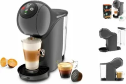 KRUPS NESCAFE DOLCE GUSTO YY4893FD KAPAKE MACHINE + 2 Kisten Espresso- Und Macchiato -Kapseln + Becher Starbucks, Kompakt, Anthrazit -Bosch Verkäufe 9f7da348a715599e712c9c79d5edc833