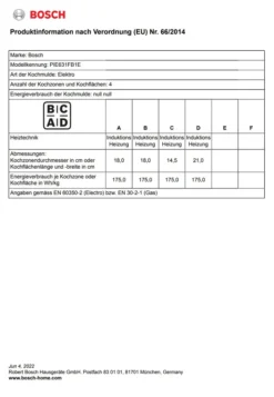 Bosch PIE631FB1E Induktionskochfeld Autark Rahmenlos SCHOTT CERAN® -Bosch Verkäufe 9fcc146fb3fc17cc48450007862548d3