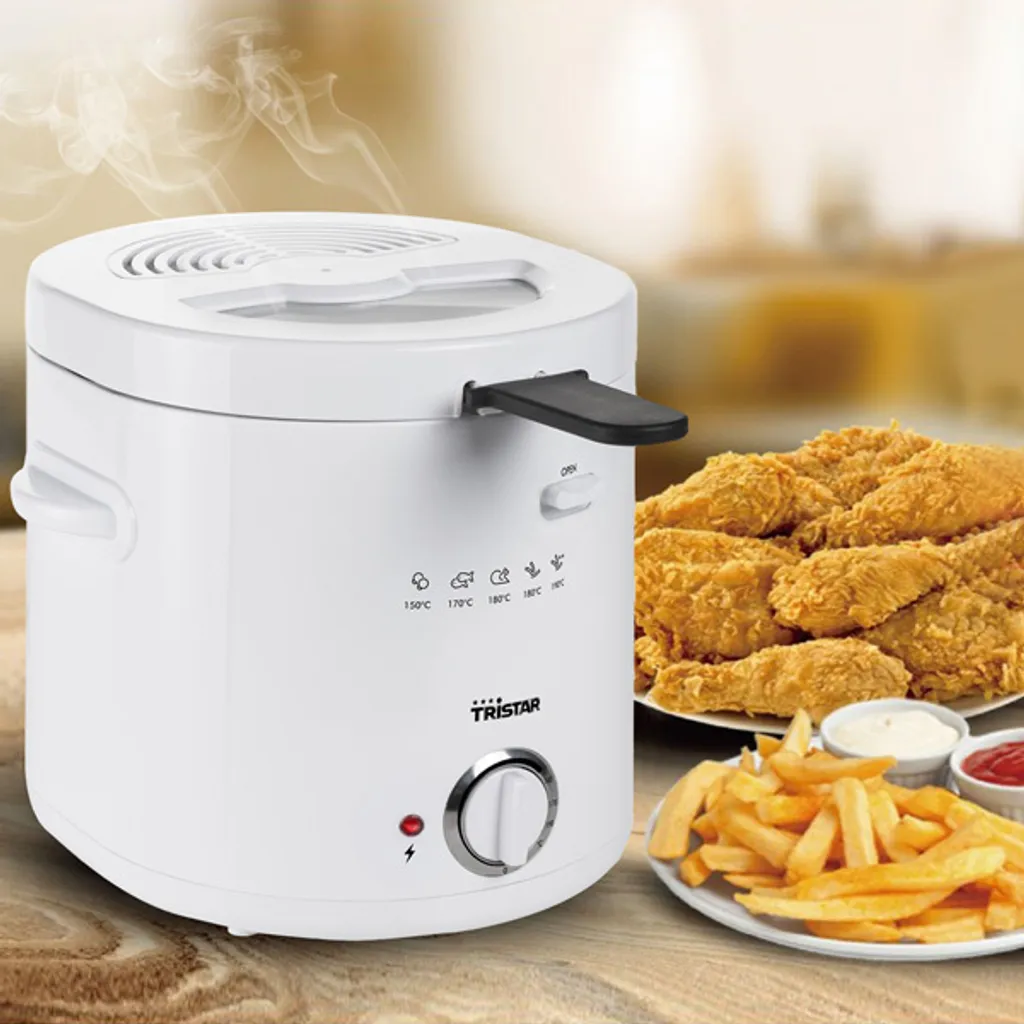TRISTAR FR-6941 Classic Elektrofritteuse - Weiß 10 TRISTAR FR-6941 Classic Elektrofritteuse - Weiß – Bild 8