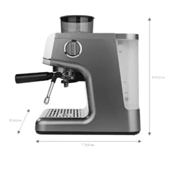 BEEM ESPRESSO-GRIND-PROFESSION Espresso-Siebträgermaschine Mit Mahlwerk - 15 Bar Espressomaschine Siebträger Maschine Barista Kaffee Mahlwerk Milchaufschäumer -Bosch Verkäufe a139a3c3a239abb4079d7d032ac9c508