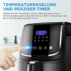 Midea Heißluftfritteuse 3,5L Heißluft Fritteuse Mit 8 Verschiedene Programmen, Digital Touchscreen, Temperaturkontrolle, 1500W Heissluftfritteuse Air Fryer -Bosch Verkäufe a243e3066a2d05b24c9f601a43e25d50