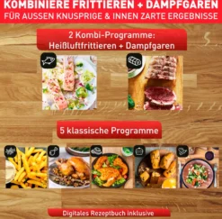 Tefal Tefa Fritteuse Easy Fry Grill & Steam Bk FW 2018 -Bosch Verkäufe a268260058cd27a50305a28d318d6545