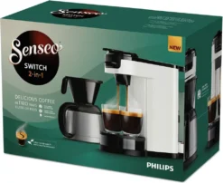 Kaffeemaschine 2 In 1 Senseo Switch Philips HD6592/05, 2 In 1 Mit Filter Und Pod, Isolierte Verse, Crema Plus -Bosch Verkäufe a53421e74039bc76525a24c12fb4d5dd