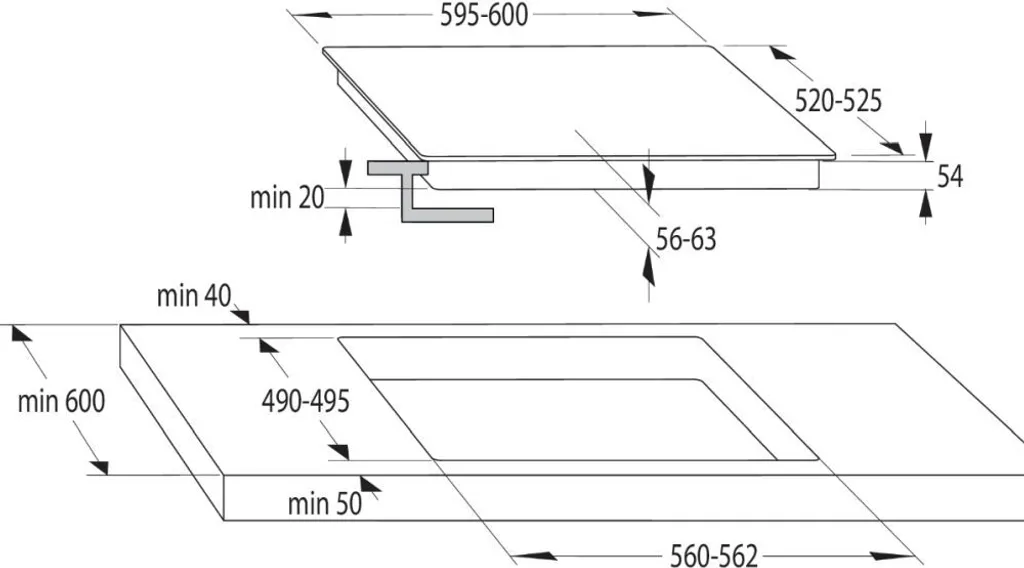 Gorenje Black Set 4 INDUCTION Einbauherd - Set Mit Induktions-Kochfeld Mit Edelstahlrahmen - 77L XXL Volumen - GentleClose - AirFry - PizzaMode - ChildLock - PerfectGrill - Teleskopauszüge - Schwarz 19 Gorenje Black Set 4 INDUCTION Einbauherd - Set Mit Induktions-Kochfeld Mit Edelstahlrahmen - 77L XXL Volumen - GentleClose - AirFry - PizzaMode - ChildLock - PerfectGrill - Teleskopauszüge - Schwarz – Bild 17