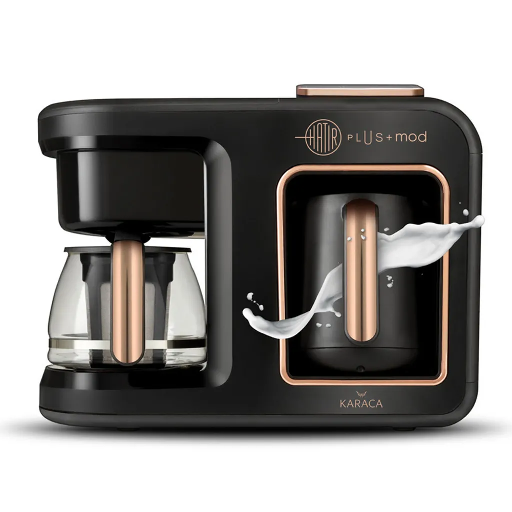 Karaca Hatır Plus Mod 5 In 1 Tee- Und Kaffeemaschine Schwarz/Kupfer 7 Karaca Hatır Plus Mod 5 In 1 Tee- Und Kaffeemaschine Schwarz/Kupfer – Bild 5