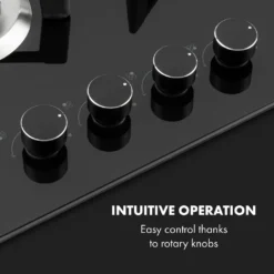 Klarstein Trifecta 4 Gaskochfeld ,4-flammig ,autark ,60 Cm ,Einbau ,Triangle-Brenner ,Erdgas/Propangas ,Sicherheitsventile ,automatische Abschaltung ,Gusseisen ,Glaskeramik Ø 6 Mm ,schwarz -Bosch Verkäufe a8be0ef4f4e50413e1636405f0a7a6a5