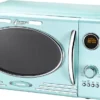 Melissa 16330131 Retro Mikrowelle/1000 Watt/23 Liter Garraum,Design Mikrowelle Mit Grill/Pepermint Mint Baby Blue -Bosch Verkäufe ab98e0f707217d4f1d88f2ae8ca5a1ad