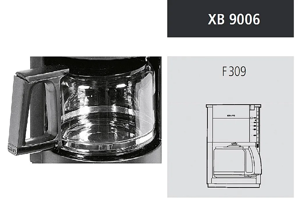 KRUPS Ersatzkanne Ohne Deckel Für F309 6 KRUPS Ersatzkanne Ohne Deckel Für F309 – Bild 4