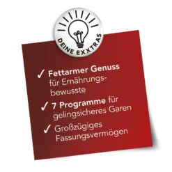 MAXXMEE Heißluft-Fritteuse Digital - 5 L Fassungsvermögen - Schwarz Heißluft Fritteuse Heißluftfritteuse Friteuse Fritöse Fettfrei 5l 1600W -Bosch Verkäufe acbf5daf5069fe9c906d40038dc1c419