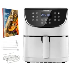 Cosori Premium 5,5-Liter Heißluftfritteuse Mit Spießgestell, Schwarz -Bosch Verkäufe aec3a2f8805290e6ad826bcb6ec4b892