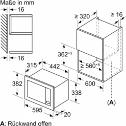Bosch Serie | 2, Einbau-Mikrowelle, 60 X 38 Cm, Schwarz BFL623MB3 -Bosch Verkäufe af94c0375f9d2fbdbd52f9ff4ce8116e