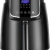 Midea Heißluftfritteuse 3,5L Heißluft Fritteuse Mit 8 Verschiedene Programmen, Digital Touchscreen, Temperaturkontrolle, 1500W Heissluftfritteuse Air Fryer