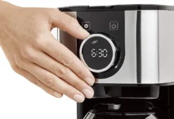 CASO Selection C12 - Design-Kaffeemaschine Für Bis Zu 12 Tassen Kaffee, 1,5 L Wassertank, Edelstahlgehäuse, Warmhaltefunktion, Timer, Inkl. Permanentfilter -Bosch Verkäufe b0ad6ee03817f8e034b14818a5ebb960