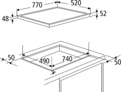 PKM Glaskeramik-Kochfeld Ceranfeld Mit Edelstahlrahmen EB-C5-3KBTC Touch Control 77cm -Bosch Verkäufe b4b8940e9ead1da23526d969589b3866
