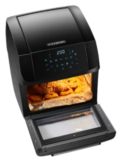 Steinborg 4-in1 Heißluftfritteuse | 12L | 1.500 W | Mit LED Touchscreen | 10 Automatische Programme | Inkl. Rezeptbuch Auf Deutsch | Frittieren, Backen, Grillen Oder Dörren | Aufwärmfunktion | Automatische Abschaltung | -Bosch Verkäufe b56c9e7e264d70b5fb22129835ea2cb8