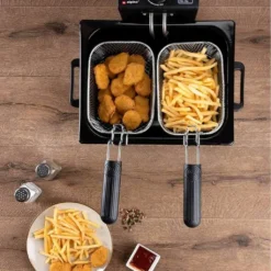 Edelstahl Doppel-Fritteuse 5 Liter EPIQ 80000703 -Bosch Verkäufe b5b6ca3c2676df64cb18e8c8b2eeb1e0