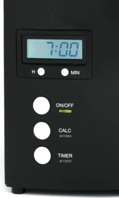 Melitta Typ 100801 Optima Timer, Schwarz-Stahl -Bosch Verkäufe b5cc6b89ab0c459fe00f734a1d6c131e