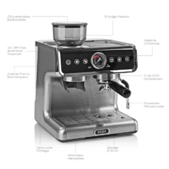 BEEM ESPRESSO-GRIND-PROFESSION Espresso-Siebträgermaschine Mit Mahlwerk + 1x ESPRESSO PERFETTO Ganze Bohne + 1x CAFÉ CREMA Ganze Bohne Espressomaschine Siebträger Maschine Barista Edelstahl Mit Mahlwerk Inkl Kaffee 20 BEEM ESPRESSO-GRIND-PROFESSION Espresso-Siebträgermaschine Mit Mahlwerk + 1x ESPRESSO PERFETTO Ganze Bohne + 1x CAFÉ CREMA Ganze Bohne Espressomaschine Siebträger Maschine Barista Edelstahl Mit Mahlwerk Inkl Kaffee -Bosch Verkäufe b5efb1c5c4b73530c8676152965c507d
