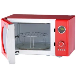 SCHNEIDER Mikrowelle Mit Grill Mikrowellenherd MW823G FR Rot 800 Watt 23 L 10 SCHNEIDER Mikrowelle Mit Grill Mikrowellenherd MW823G FR Rot 800 Watt 23 L -Bosch Verkäufe b84f700eb0af2aaa95370f4727b04c5f