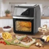 GOURMETmaxx Heißluft-Fritteuse Digital - 12l - 1800W Heißluft Fritteuse Fettfrei 12L Friteuse Airfryer Digital Drehgrill XL Fritöse -Bosch Verkäufe b92236eaced9f5d7958ac07592cecde3
