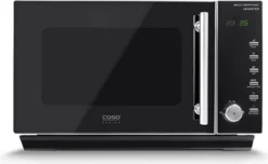CASO | MIG25 Ceramic 2-in-1 Mikrowelle Mit Grill | Keramikboden Und Inverter-Technologie, 900 W, 1000 W Grill, 25 L, Design Edelstahl, Verspiegelt -Bosch Verkäufe ba08115bda69fd53d327f589ea22ebb2