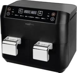 MAXXMEE Heissluft-Fritt. Doppelk. 2x3,8l -Bosch Verkäufe bad15ce114ce48c82a17c996d0aaf1e6
