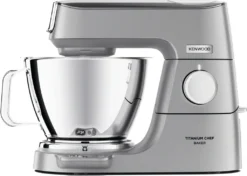 Kenwood KVC85.004SI Titanium Chef Baker - Küchenmaschine - Silber -Bosch Verkäufe bb03f5898383b2b442241247a2c47e0c
