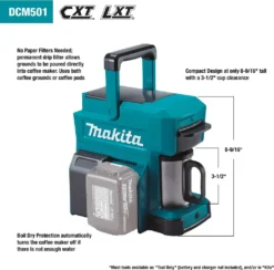 Makita Akku / Netz Tragbare Mobile Kaffeemaschine Caffee DCM501Z 18V 230V 25 Makita Akku / Netz Tragbare Mobile Kaffeemaschine Caffee DCM501Z 18V 230V -Bosch Verkäufe bb155334bc56d746798865b5284a6485