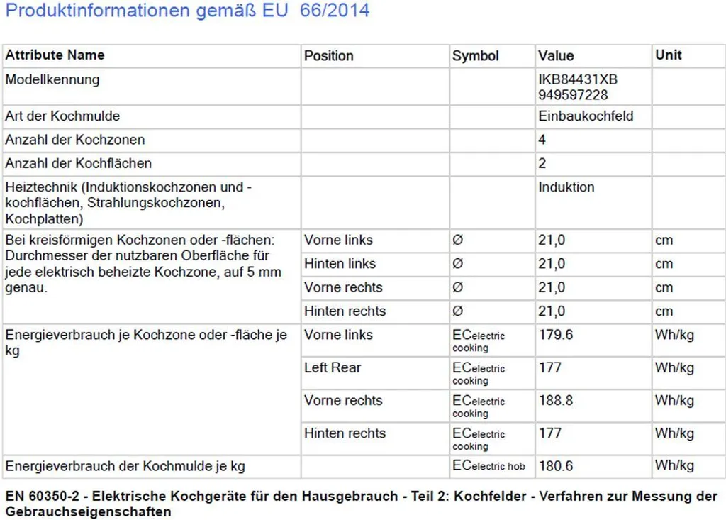 AEG - IKB84431XB - Einbau-Induktions-Kochfeld - 80 Cm 7 AEG - IKB84431XB - Einbau-Induktions-Kochfeld - 80 Cm – Bild 5