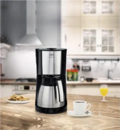 MELITTA Kaffeeautomat 1017-08 10Tassen Thermokanne 1000Watt Schwarz -Bosch Verkäufe bcbad3757c8991b2601978283b69e326