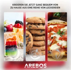 AREBOS Retro Küchenmaschine 1800W, Knetmaschine Mit 6L Edelstahl-Rührschüssel, Geräuscharm, 6 Geschwindigkeiten, Rosa -Bosch Verkäufe bce057f0a8ff66164d77d898d1746ce0