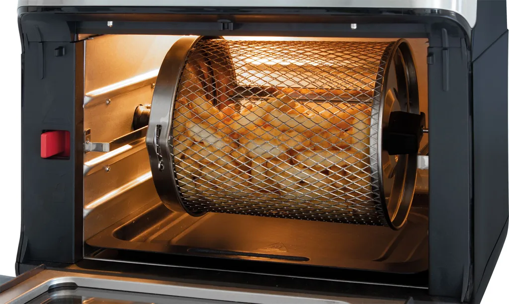 ProfiCook PC-FR 1200 H Heißluft-Fritteuse, 9 Automatikprogramme Inkl. Variabler Zeit Und Temperatureinstellung, Kapazität: Ca. 11 Liter, 4 Einschubhöhen Für Optimale Backergebisse, Edelstahl-schwarz 9 ProfiCook PC-FR 1200 H Heißluft-Fritteuse, 9 Automatikprogramme Inkl. Variabler Zeit Und Temperatureinstellung, Kapazität: Ca. 11 Liter, 4 Einschubhöhen Für Optimale Backergebisse, Edelstahl-schwarz – Bild 7