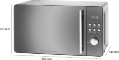 ProfiCook Mikrowelle Mit Grill PC-MWG 1175, 20 Liter Garraum, 1.000 Watt Grill, 800 Watt Mikrowelle, Verspiegelte Glasfront -Bosch Verkäufe be284724780e7391f01f52b8999004fe