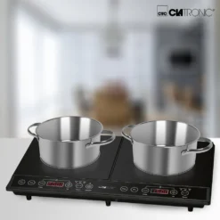 CLATRONIC Induktions-Doppelkochplatte DKI 3609 Schwarz 3500 Watt Herdplatte -Bosch Verkäufe c0657176728c9ace60032989f1e0bb76