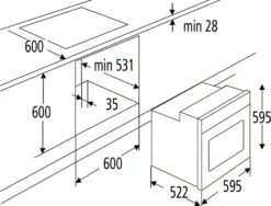 PKM KH-F7-2S Einbauofen 60cm Backofen 8 Funktionen Umluft Heißluft -Bosch Verkäufe c1052a25ff4e124d2d0c11499212bffe