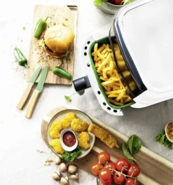 Just Vegan – Airfryer – 4,5L - Wit -Bosch Verkäufe c238a5322209ea8b29e4f5ee1caa2418