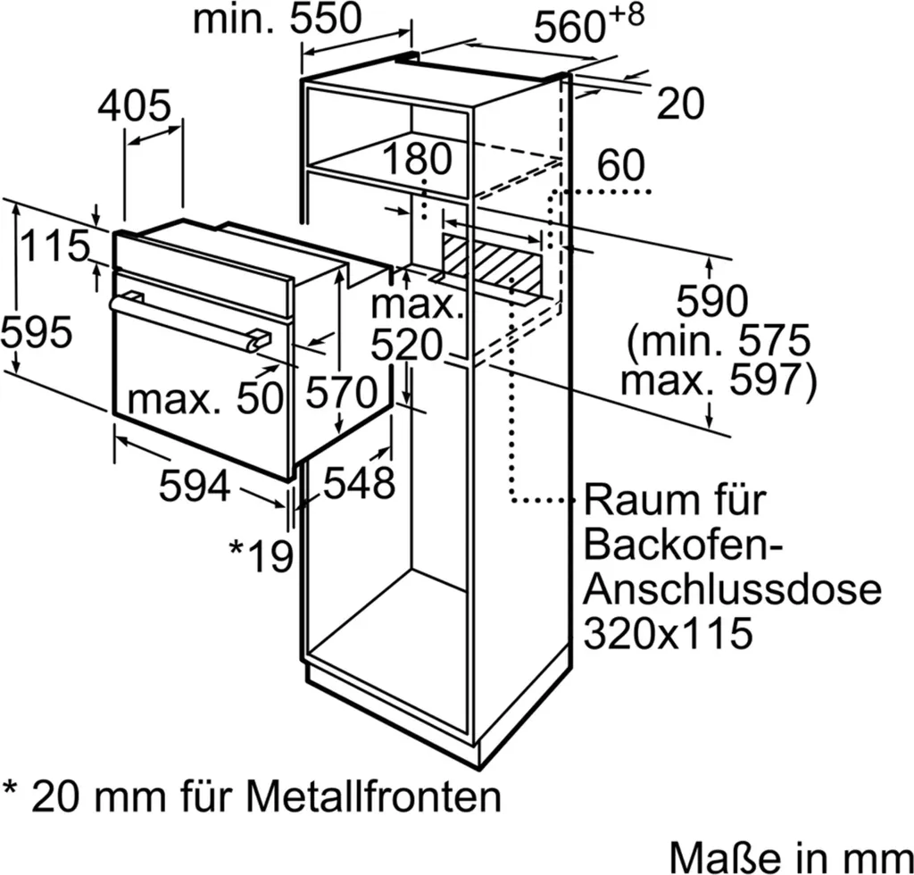 Siemens HB 113 FBS 1 Ed EB-BackofenA 5Heizarten 66L Versenkknebel 7 Siemens HB 113 FBS 1 Ed EB-BackofenA 5Heizarten 66L Versenkknebel – Bild 5