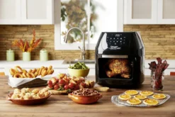 Mediashop Power AirFryer Multi-Function Heißluftfritteuse Backen Toasten Drehgrill Inkl. Rezeptheft Grillspieß 1800 Watt 16 Mediashop Power AirFryer Multi-Function Heißluftfritteuse Backen Toasten Drehgrill Inkl. Rezeptheft Grillspieß 1800 Watt -Bosch Verkäufe c3d9b457e73eb91bfad06c0bc67244f9