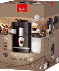 Melitta Caffeo Varianza CSP F570-101 Kaffeevollautomat Mit Milchbehälter, One Touch Funktion - Silber -Bosch Verkäufe c5f59260784ad722fc17dd86e6ea9248