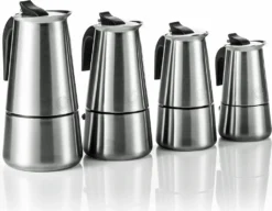 Espressokocher & Kaffeekocher Aus Edelstahl - Espressomaschine Kaffeemaschine Von Coffee Fox (9 Tassen) -Bosch Verkäufe c8262acb9d0115e72d0723240accacf0