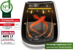 Philips Heißluftfritteuse Airfryer HD 9216/80 - Fassungsvermögen 800g - 1.425 Watt 24 Philips Heißluftfritteuse Airfryer HD 9216/80 - Fassungsvermögen 800g - 1.425 Watt -Bosch Verkäufe c82fa852712595795f21f4c0a78e6b6c