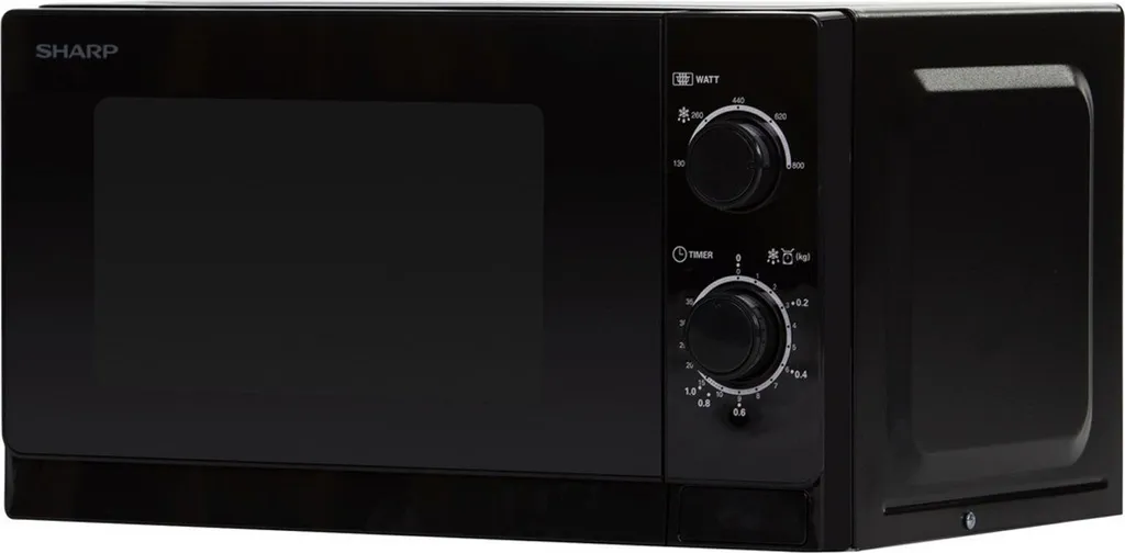 Sharp R200BKW Mikrowellen - Schwarz 7 Sharp R200BKW Mikrowellen - Schwarz – Bild 5